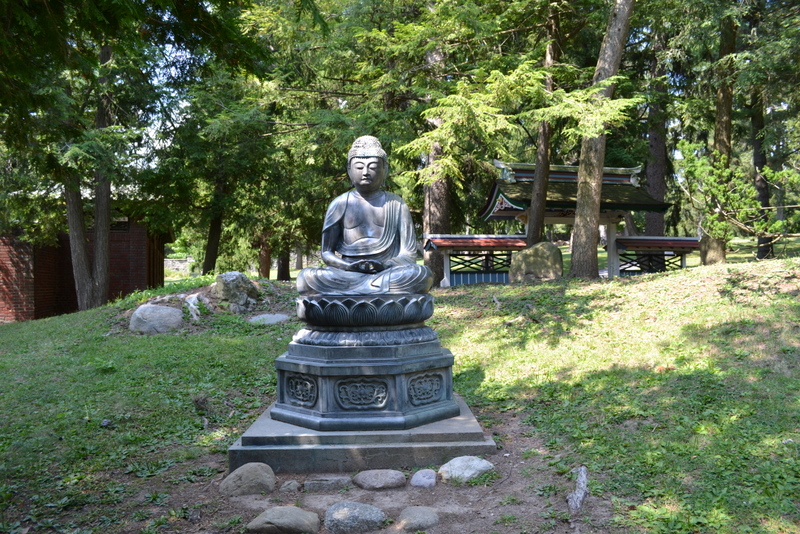 Buddha Statue In The Japanese Garden Westphal Music
