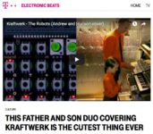 Kraftwerk Robots Cover Father Son