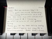 Westphal Music - DJ, Pianist Thank You Card